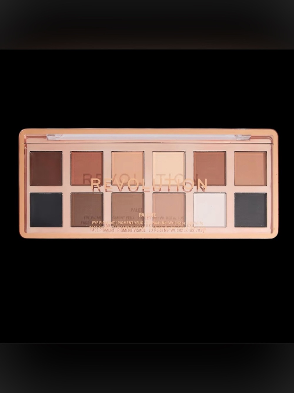 Revolution The Master Icon Matte Nudes Palette